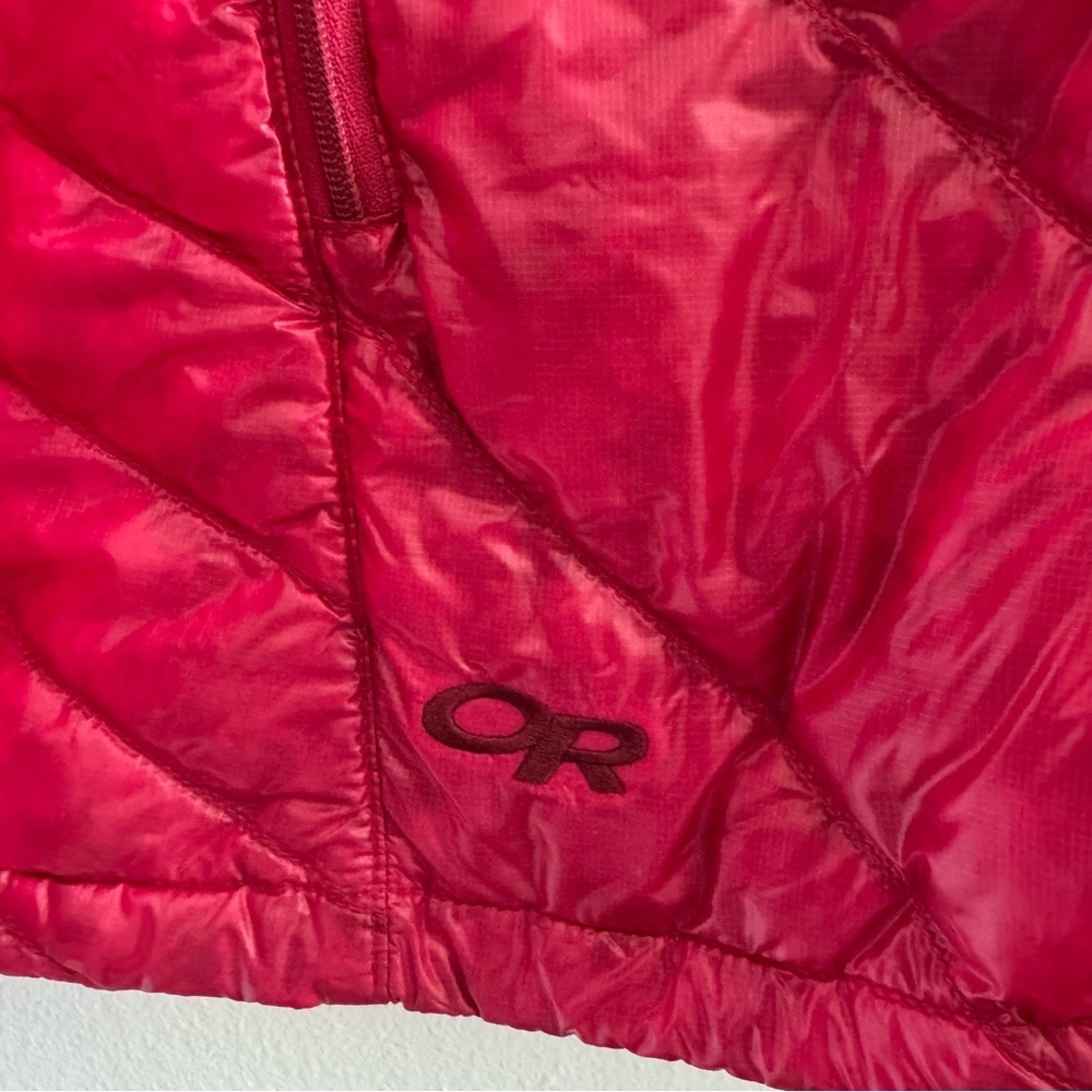 Outdoor Research Pink Pertex Quantum GL Quilted Puffer Down Jacket Large - Picture 5 of 10